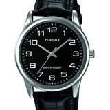 Relógio Casio Masculino Collection Couro  Mtp-v001l-1budf-br