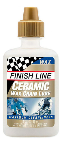 Lubricante Finish Line Ceramico Wax Seco 60ml Nitrobikes