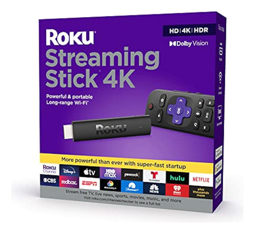 Roku Streaming Stick  Dispositivo Portatil De Transmision 4k