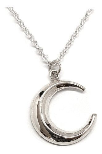 Collar Luna De Plata 925 