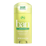 Ban Desodorante Antitranspirante Sólido Unscented 73g