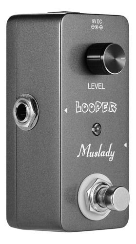 Muslady Mini Looper Efecto Pedal Para Guitarra Loopers Bajo 