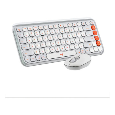 Combo Logitech Pop Icon color blanco | Envío gratis