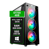 Pc Gamer Barato Intel I5 Ram 8gb Placa De Video Geforce Ssd