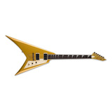 Guitarra Ekectrica Esp/ltd Kh-v Metallic Gold Kirk Hammett 