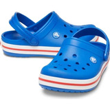 Crocs Niño Caballero Hombre #3 Mx Azul