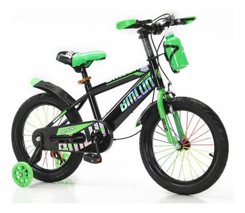 Aeiou Bicicleta Entrenadora De Niños Qk-15 Portabotella R12