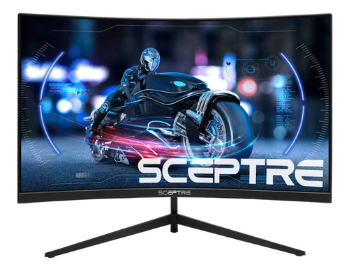 Monitor Curvo Sceptre 24, Para Juegos, Led, 165 Hz, R1200, H