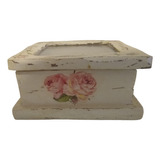 Caja De Té Vintage Shabby Chic Reciclada X4 (madera)