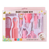 Set De Higiene Para Bebe 10 Piezas Cuidado Manicura Bebe