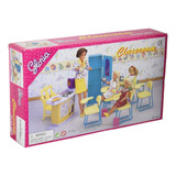 Muebles De Casa De Muñecas Barbie Size Juego De Salón De