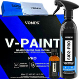 Vitrificador Automotivo P/ Pintura V Paint 50ml + Sio2-pro