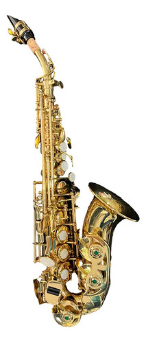 Sax Soprano Eagle Curvo Saxofone Sp-508