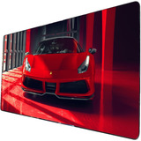 Mouse Pad Grande Ferrari Rojo Deportivo Gamer Art 40x90cm