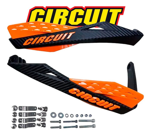 Par Protetor Mão Circuit Fenix Carbon Ii Fe Cb Todas Cores