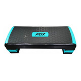 Banco Step Adx 80x30 Solido Abs 3 Niveles Altura 10,15y20 Cm