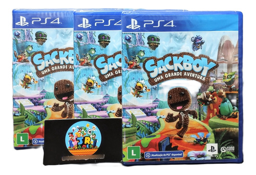 Sackboy: Uma Grande Aventura Ps4 Lacrado Físico Envio Rápido