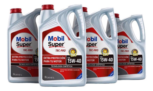 Mobil Super Trc-pro 15w-40 Caja 4x5l Api Sp Mobil 125011