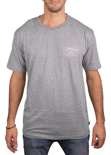 Remera Hombre Quiksilver In Square Circle Urbana