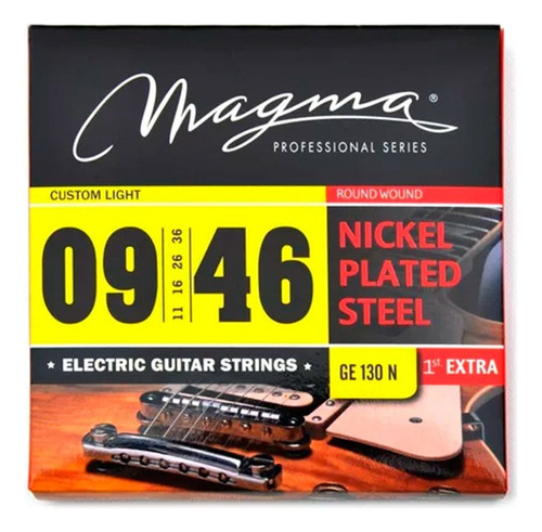 Encordado Magma De Guitarra Eléctrica 09-46 Ge130n