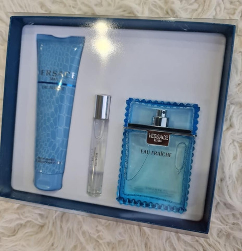 Set Versace Eau Fraiche 3 Piezas Nuevo, Original !!!