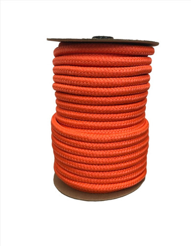 Soga Polipropileno Cabo Náutico 10mm X 30 Metros Naranja