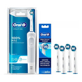 Cepillo Dental Eléctrico Oral-b Vitality 100 + 4 Cabezales