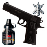 Pistola Aire Comprimido Co2 Fox Colt 1911 Replica + Kit 