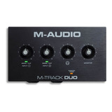 Interface De Audio M-audio Mtrack Duo