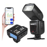 Godox V850ii Flash Hss Godox X2t-c Disparadores Para Canon 