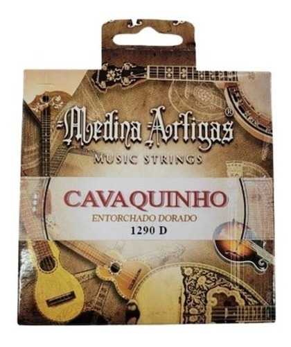 Encordado Cavaquinho Medina Artigas Cuerdas Doradas