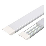 Luminária Led Tubular 120cm 6000k Luz Branca Bivolt 60w Cor Da Luz Branco-frio 110v 220v (bivolt)