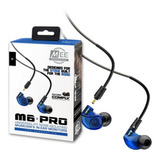 Auriculares Transparentes Mee M6 Pro De Segunda Generación, Color Azul Profesional