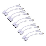 Nohle 5 Pares De Cable De Conexión Ethernet Poe Adaptador De