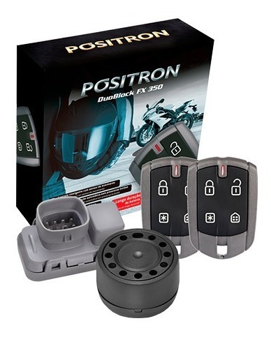 Alarma Moto Positron Duoblock Db350 C/ Instalacion H/ 400cc
