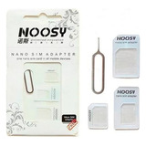 Kit Completo De 3 Adaptador Nano Micro Chip Sim +clip Gratis