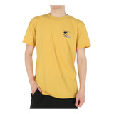 Polera Quiksilver Vibes Builder Hombre Ochre Heather