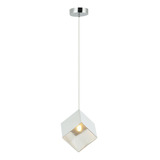 Lampara Colgante Cubo 1  Luz