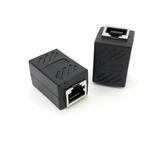 Conector Red Hembra / Hembra Metalico Union De Cables Rj45  