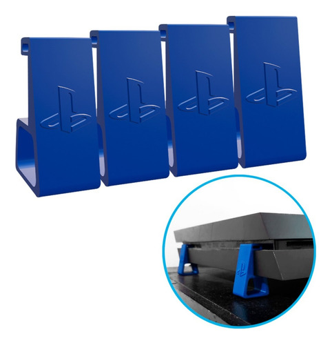 Suporte Ps4 Horizontal Pezinho Pro Slim Fat