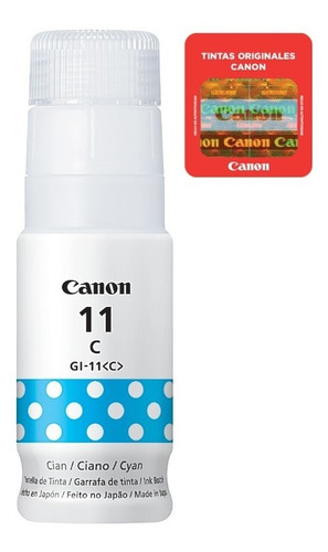 Botella De Tinta Canon Modelo Gi-11 C, Y, M