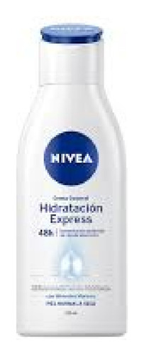 Crema Nivea Body Hidratacion Express 125 Cc