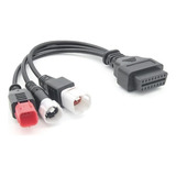 Adaptador Triple Para Escaner Obd Yamaha Honda Ktm Suzuki