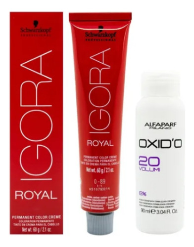 Kit Igora Royal  Coloración Schwarzkopf Cabello