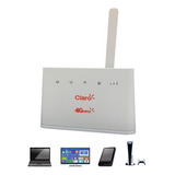 Módem Router Huawei Cpe B310-518 3g 4g Para Chip E Rural Color Blanco