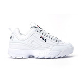 Zapatillas Fila Disruptor 2 Premium Blanca De Hombre