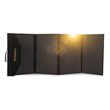 Kit Cargador Panel Solar Portatil Plegable Impermeabl. 120 W