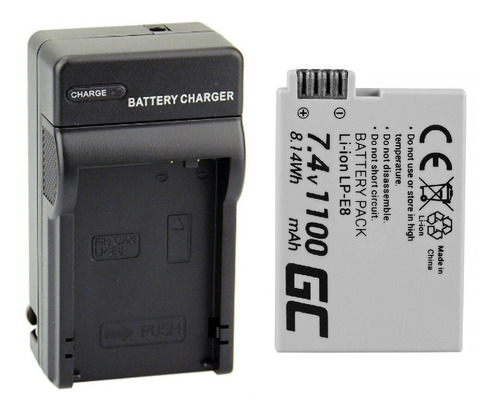Bateria Lp-e8 + Cargador Eos T3i T5i T4i 550d 650d 700d Rebe