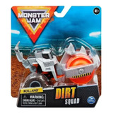 Monster Jam Rolland Dirt Squad Camiones Gris 1:64