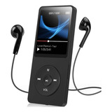 Reproductor De Música Mp3 Bluetooth Portátil Con 64 Gb De Ca